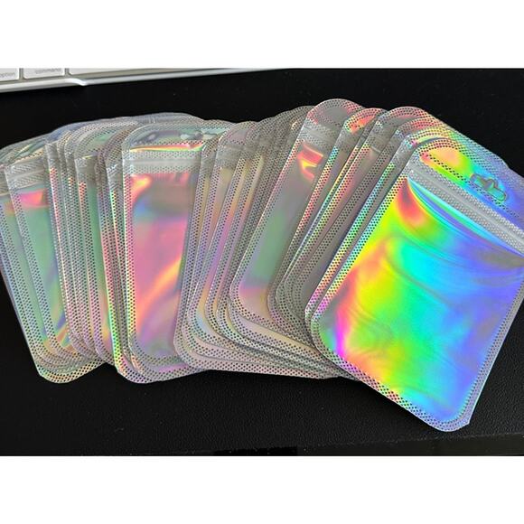 Unbranded Other - 30 Pack, Hologram, Self Seal Bags, Jewelry, Bead, Craft Packaging Supply 4x3"